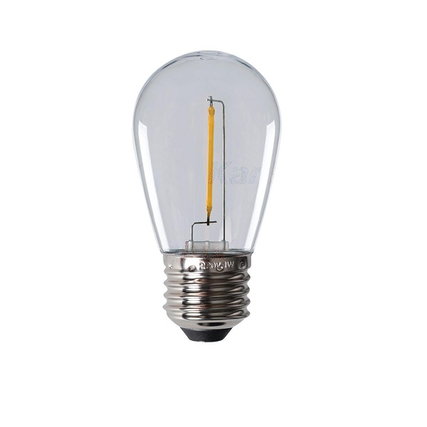 Lampada Goccia LED a Filamento E27 0,5w Luce Natura 50 Lumen